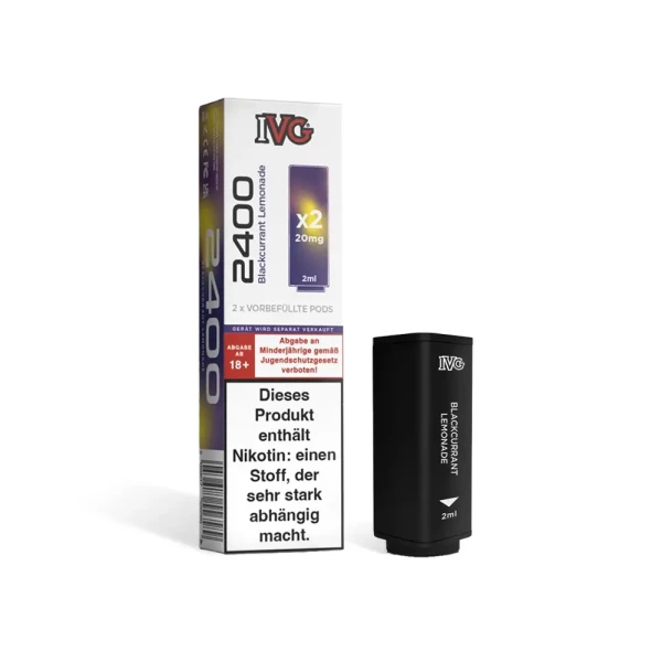 IVG 2400 Pod Blackcurrant Lemonade