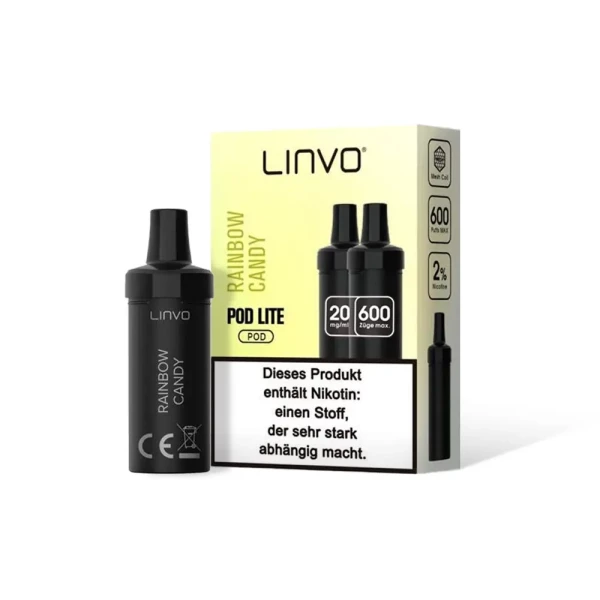LINVO Pod Lite Cartridge Rainbow Candy