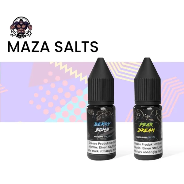 MAZA Nikotinsalzliquids - Neue Steuer 0,26€/ml