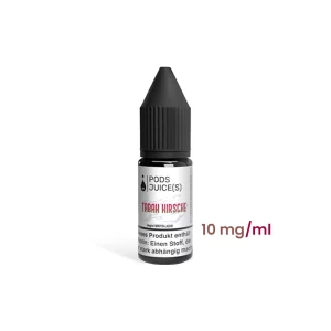 Pod Juices Nikotinsalzliquids 10 mg/ml Tabak Kirsche
