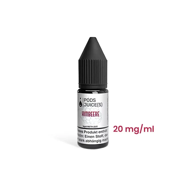 Pod Juices Nikotinsalzliquids 20 mg/ml Himbeere
