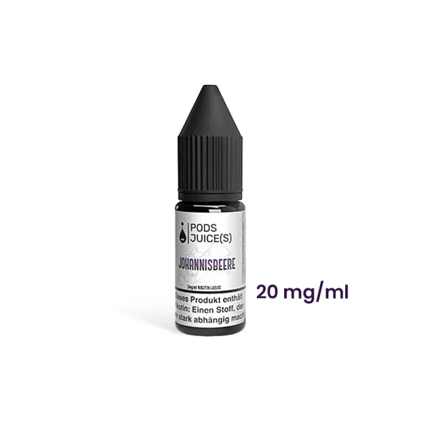 Pod Juices Nikotinsalzliquids 20 mg/ml Johannisbeere