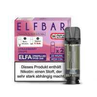 Elfbar Pod 20 mg/ml Nikotinsalz Strawberry Grape
