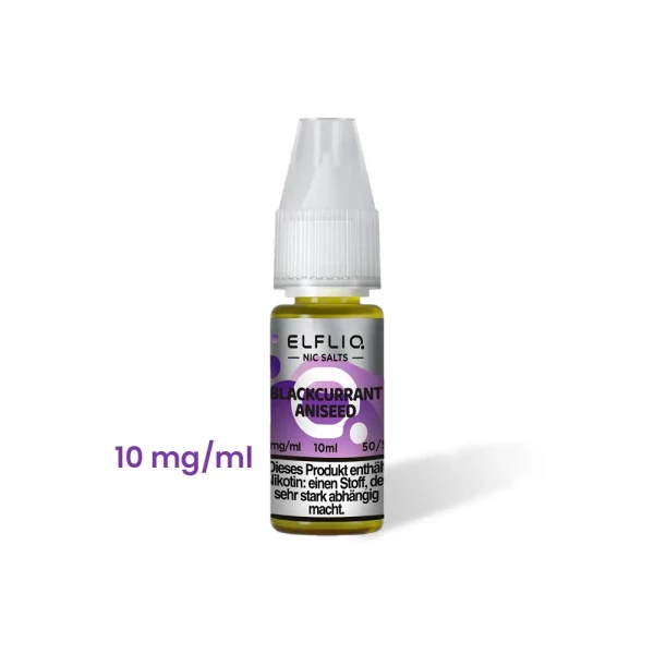Elfliq Nikotinsalzliquids 10 mg/ml Blackcurrant Aniseed