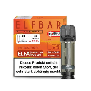 Elfbar Pod 20 mg/ml Nikotinsalz Tropical Fruit