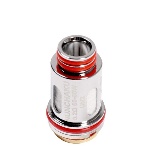 4x Uwell Nchku Coil Verdampferkopf 0.2 mesh Ohm