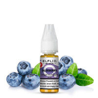 ELFBAR ELFLIQ Blueberry Nikotinsalz Liquid 10 ml 10mg Nikotinmenge