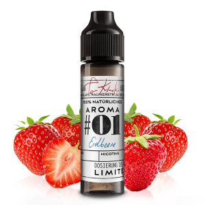 TOM KLARKS Natürliches Aroma No.1 Erdberre Aroma 10ml