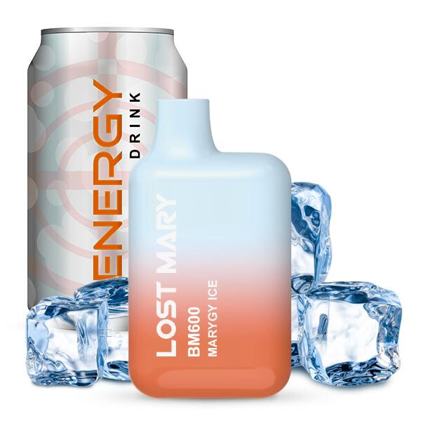Lost Mary BM600 CP Einweg E-Zigarette - Marygy Ice 20mg Nikotinmenge