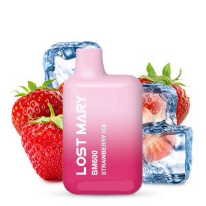 Lost Mary BM600 CP Einweg E-Zigarette - Strawberry Ice...