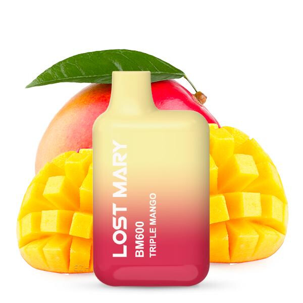 Lost Mary BM600 CP Einweg E-Zigarette - Triple Mango 20mg Nikotinmenge