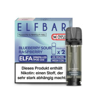 Elfbar Pod 20 mg/ml Nikotinsalz Blueberry Sour Raspberry