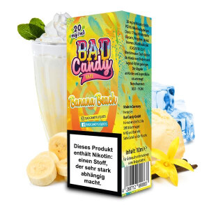BAD CANDY Banana Beach Nikotinsalz Liquid 10 ml 20mg...