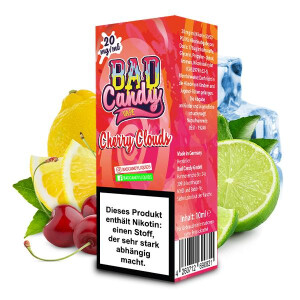 BAD CANDY Cherry Clouds Nikotinsalz Liquid 10 ml 20mg...