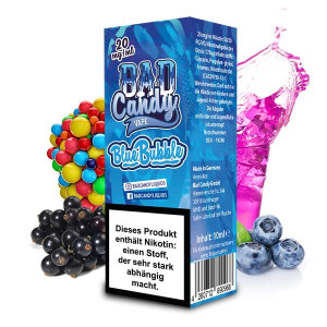 BAD CANDY Blue Bubble Nikotinsalz Liquid 10 ml 20mg...