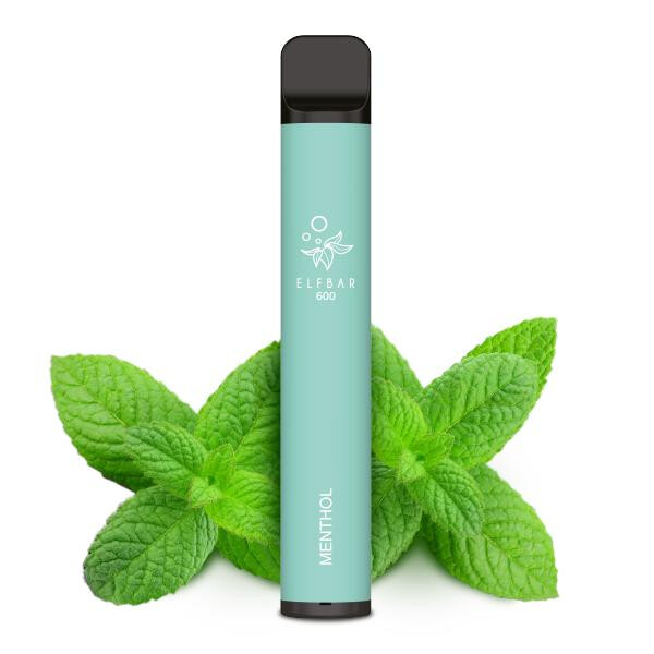 Elfbar 600 Einweg E-Zigarette - Menthol 0mg Nikotinmenge