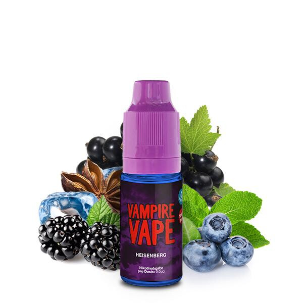 VAMPIRE VAPE Heisenberg Liquid 10ml 3mg Nikotinmenge