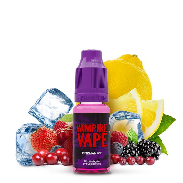 VAMPIRE VAPE Pinkman Ice Liquid 10ml 0mg Nikotinmenge
