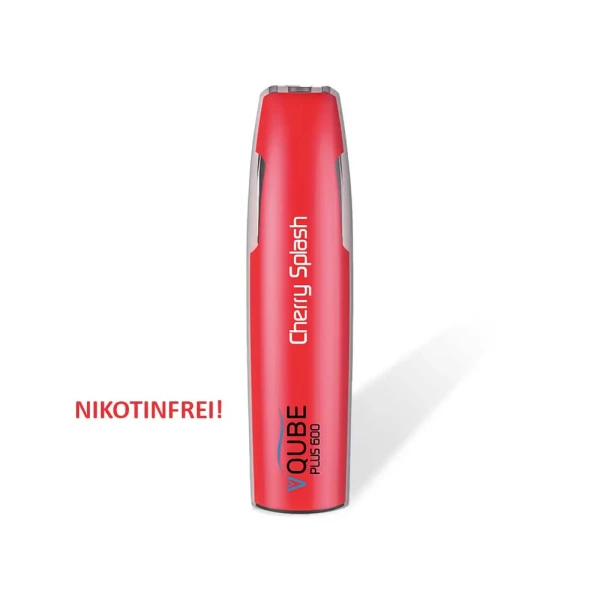 VQUBE Plus600 - Einweg E-Zigaretten 0 mg/ml Cherry Splash