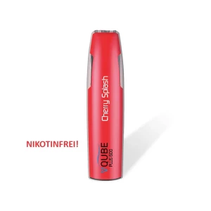 VQUBE Plus600 - Einweg E-Zigaretten 0 mg/ml Cherry Splash