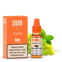 ZAZO Classics Grape Mint Liquid 10ml 8mg Nikotinmenge