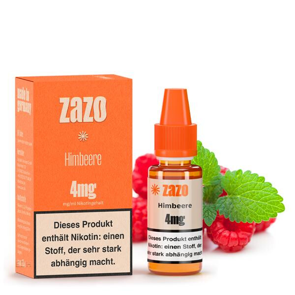 ZAZO Classics Himbeere Liquid 10ml 8mg Nikotinmenge