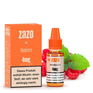 ZAZO Classics Himbeere Liquid 10ml 8mg Nikotinmenge