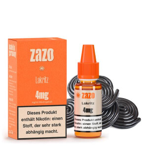 ZAZO Classics Lakritz Liquid 10ml 4mg Nikotinmenge