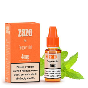 ZAZO Classics Peppermint Liquid 10ml 8mg Nikotinmenge