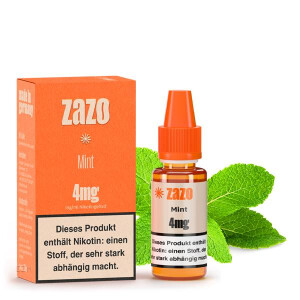 ZAZO Classics Mint Liquid 10ml 12mg Nikotinmenge