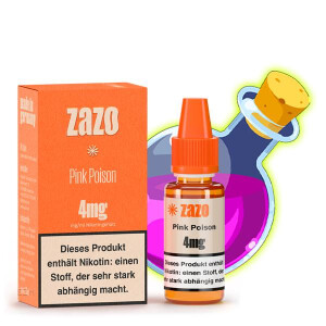 ZAZO Classics Pink Poison Liquid 10ml 8mg Nikotinmenge