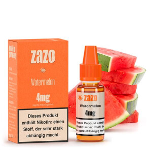 ZAZO Classics Watermelon Liquid 10ml 4mg Nikotinmenge