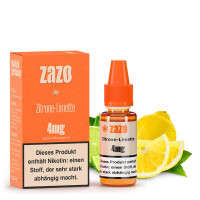 ZAZO Classics Zitrone-Limette Liquid 10ml 4mg Nikotinmenge