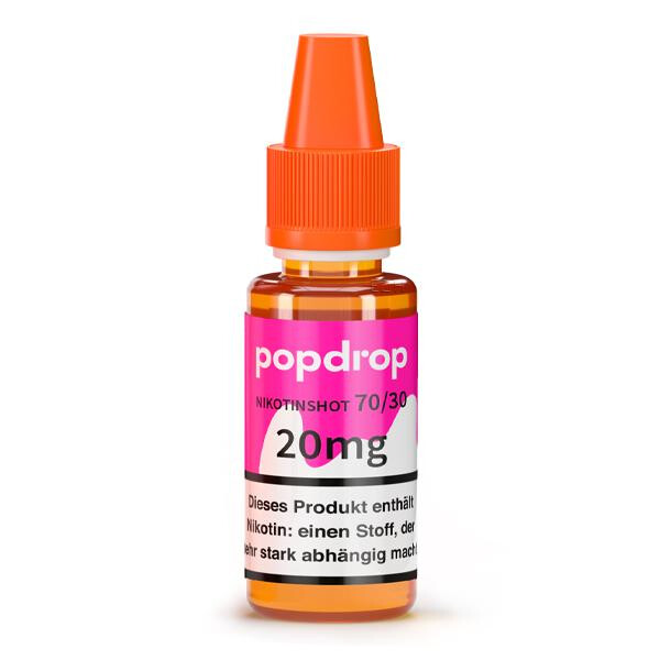POPDROP Nikotin-Shot 70/30 20mg Nikotinmenge
