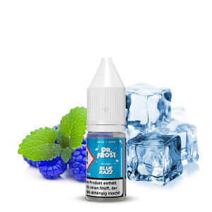 DR. FROST Ice Cold Blue Razz Nikotinsalz Liquid 10 ml...