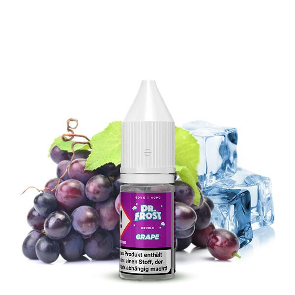 DR. FROST Ice Cold Grape Nikotinsalz Liquid 10 ml 20mg Nikotinmenge