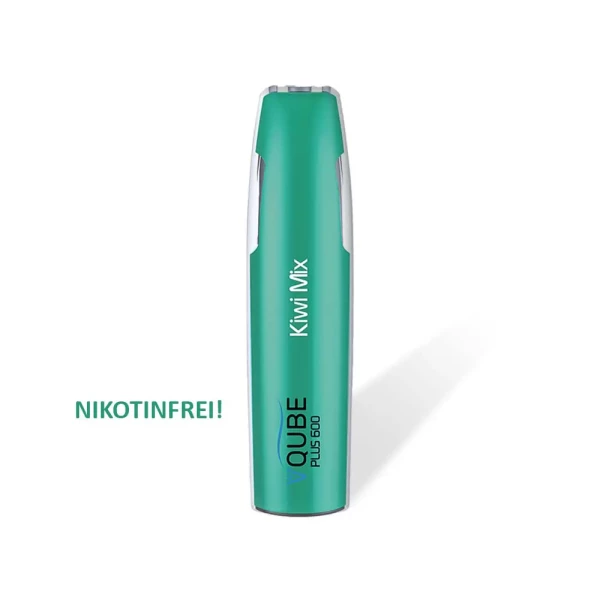 VQUBE Plus600 - Einweg E-Zigaretten 0 mg/ml Kiwi Mix