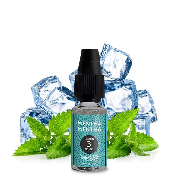TANTE DAMPF Mentha Mentha Liquid 10 ml 3mg Nikotinmenge