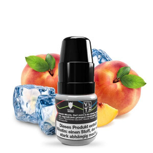 VLTZ Ice Pfirsich Nikotinsalz Liquid 10ml 16mg Nikotinmenge
