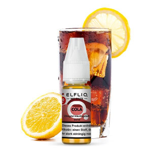 ELFBAR ELFLIQ Cola Nikotinsalz Liquid 10 ml 10mg...