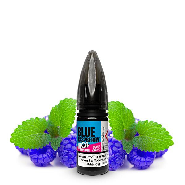 RIOT SQUAD BAR EDITION Blue Raspberry Nikotinsalz Liquid 10 ml 10mg