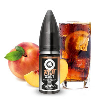 RIOT SQUAD Black Edition Ultra Peach Nikotinsalz Liquid 10 ml 5mg Nikotinmenge