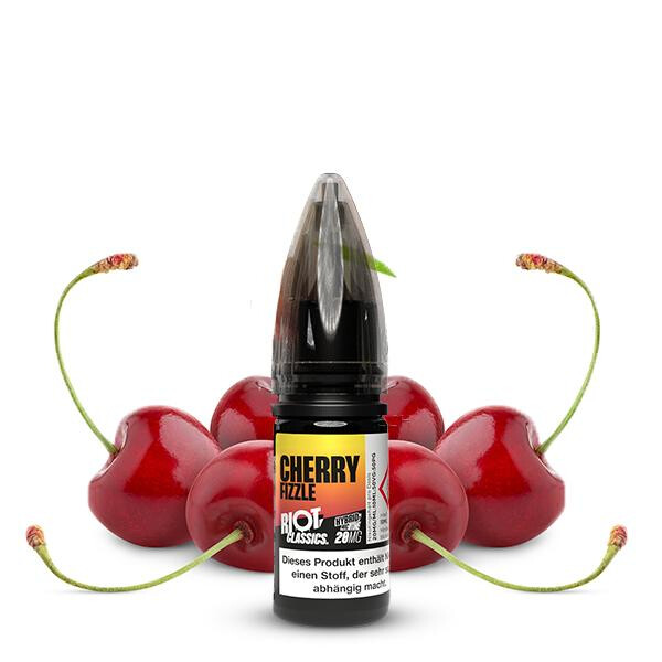 RIOT SQUAD Cherry Fizzle Nikotinsalz Liquid 10 ml 10mg Nikotinmenge