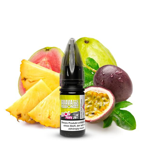 RIOT SQUAD PUNX Guava, Passionfruit & Pineapple Nikotinsalz Liquid 10 ml 20mg Nikotinmenge