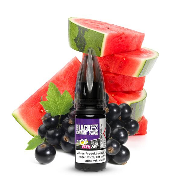 RIOT SQUAD PUNX Blackcurrant & Watermelon Nikotinsalz Liquid 5mg