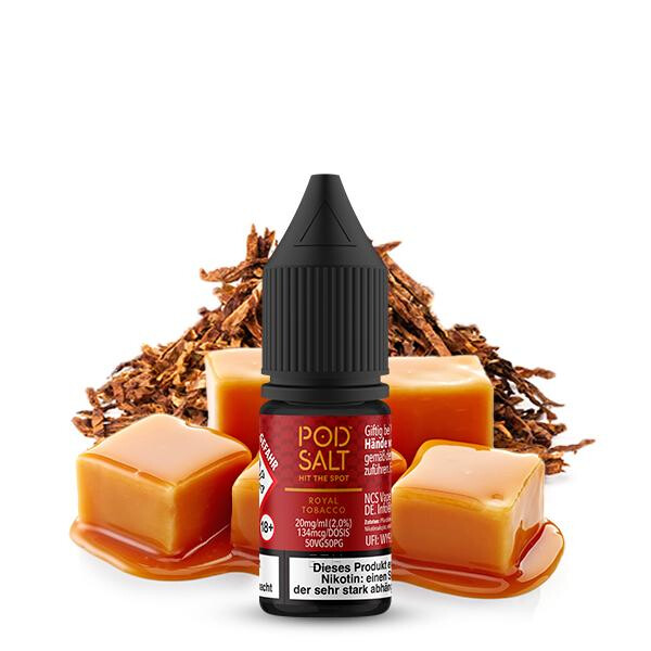 POD SALT Origin Royal Tobacco Nikotinsalz Liquid 10ml 20mg Nikotinmenge