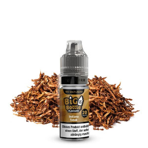 BIG BOTTLE Indiana Tabak Nikotinsalz Liquid 10 ml 10mg...