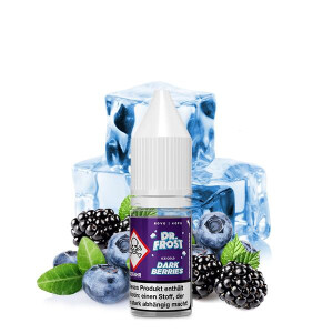 DR. FROST Ice Cold Dark Berries Nikotinsalz Liquid 10 ml...
