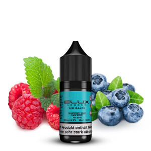 ELUX Blueberry Sour Raspberry Nikotinsalz Liquid 10 ml...