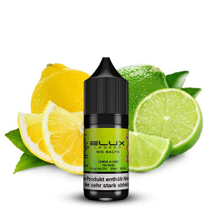 ELUX Lemon & Lime Nikotinsalz Liquid 10 ml 10mg...